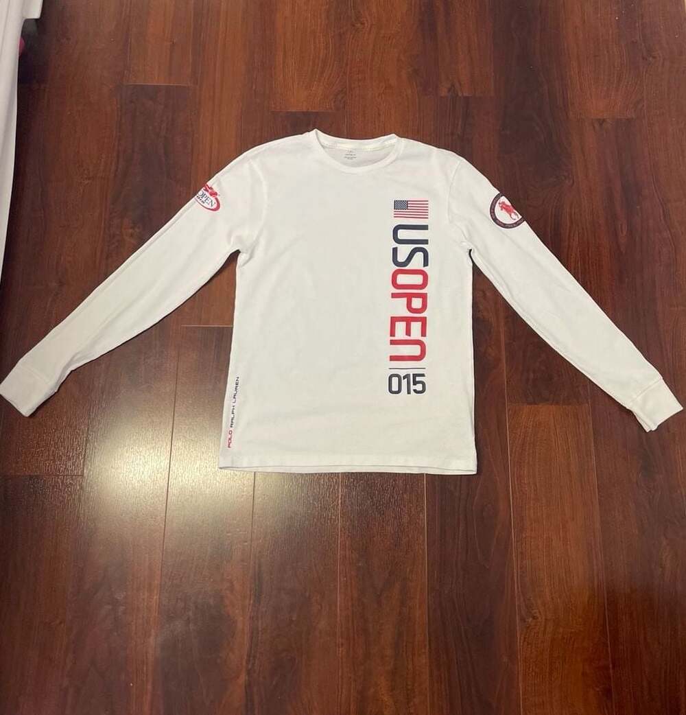 Polo Ralph Lauren 2015 US Open Tennis Long Sleeve T-Shirt Size S